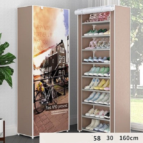 Student Dormitory Bedroom Storage Shoe Rack