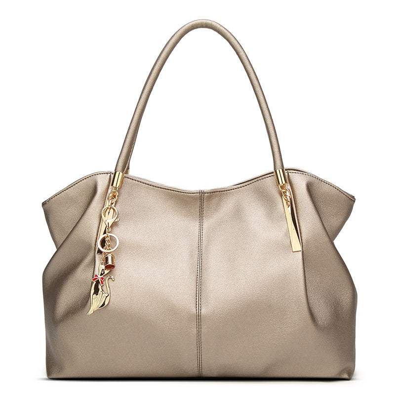 Women's Large Leather Shoulder Bag Purse