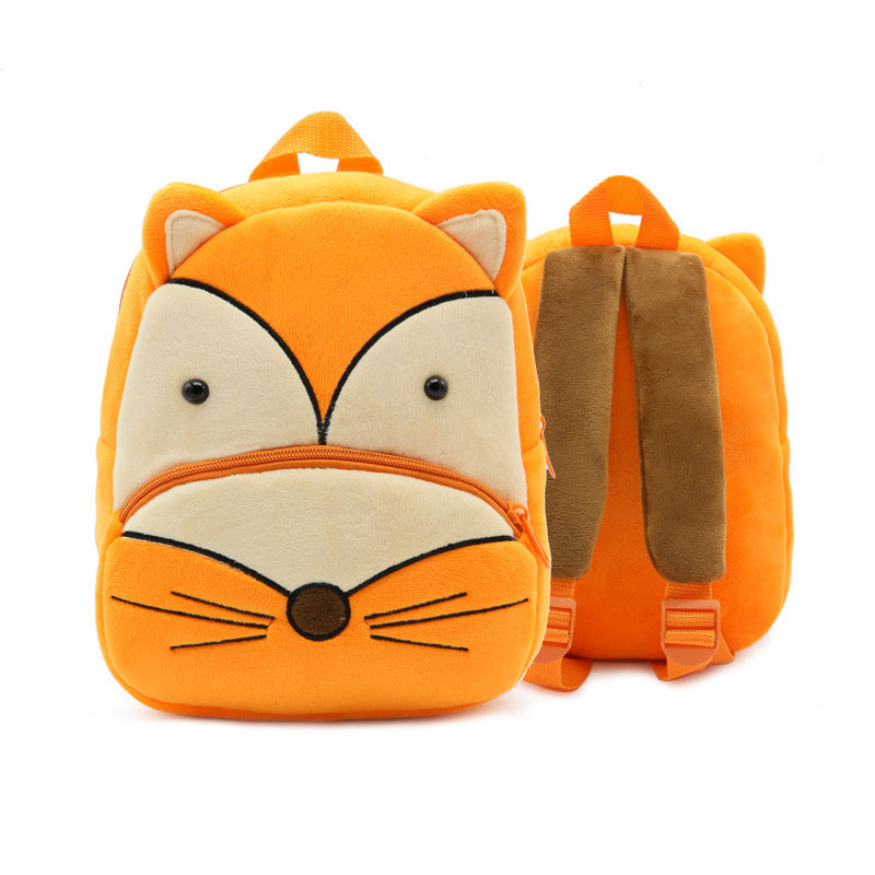 Cute Plush Backpacks Kindergarten Cartoon School Bags