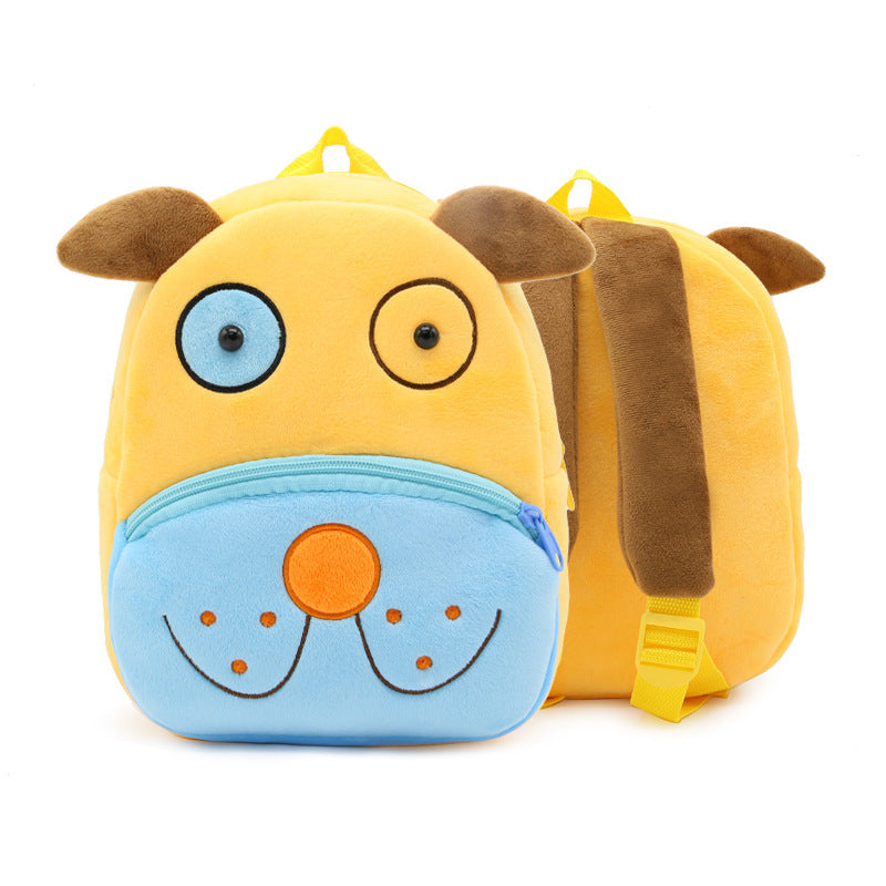 Cute Plush Backpacks Kindergarten Cartoon School Bags