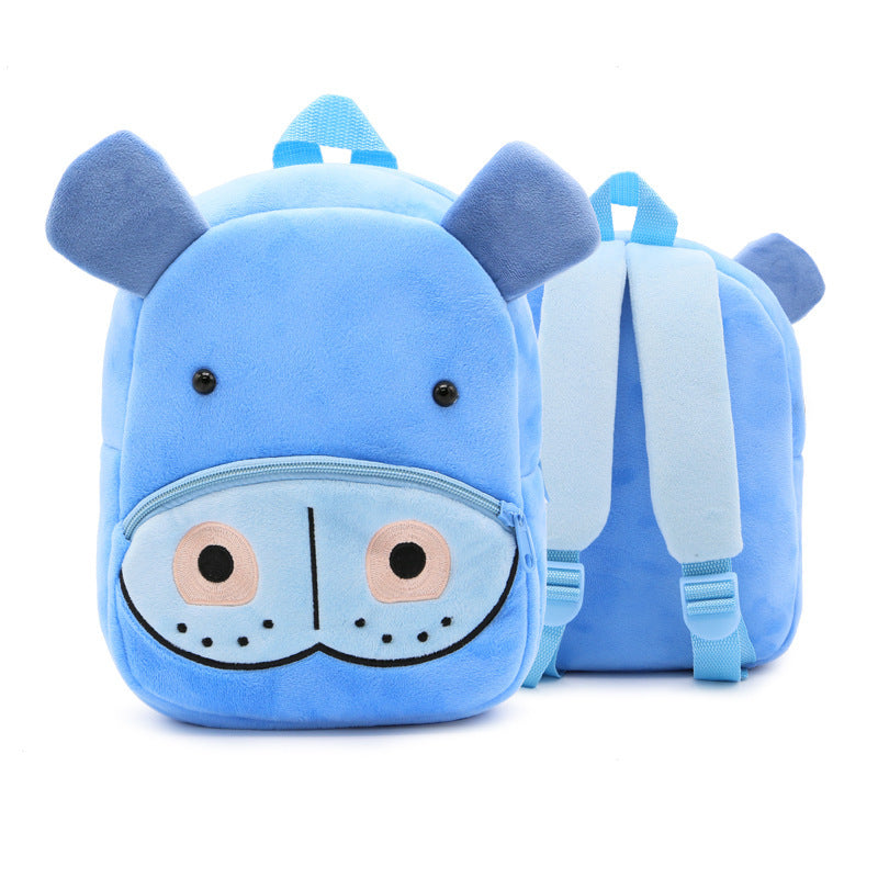 Cute Plush Backpacks Kindergarten Cartoon School Bags