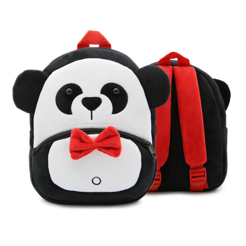 Cute Plush Backpacks Kindergarten Cartoon School Bags