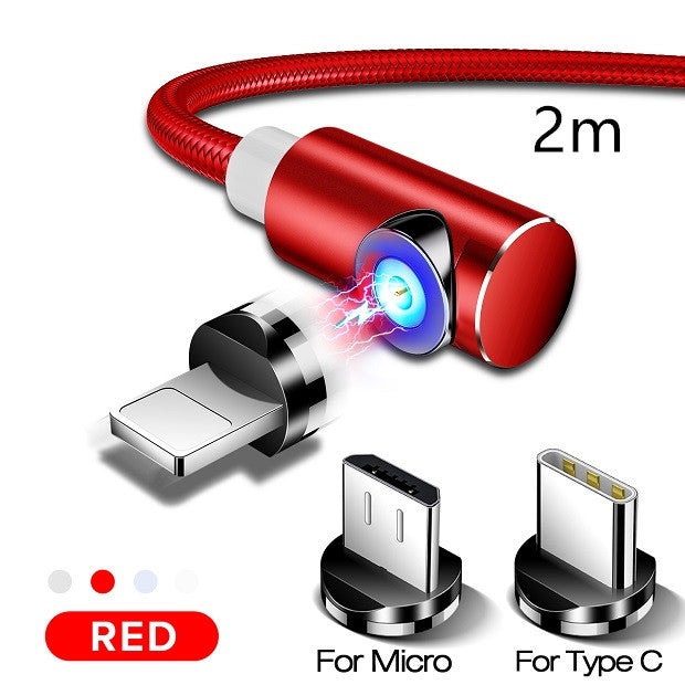 Cavo magnetico Micro USB Type C Charger