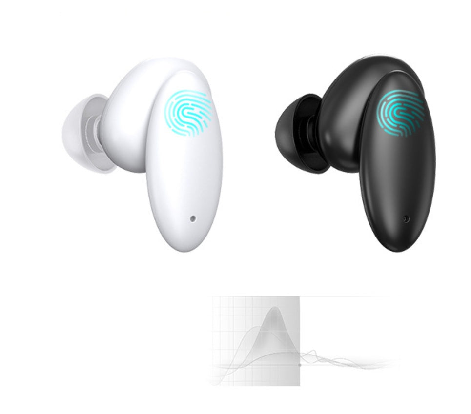 Auricolare Bluetooth modello privato sportivo con display digitale in-ear