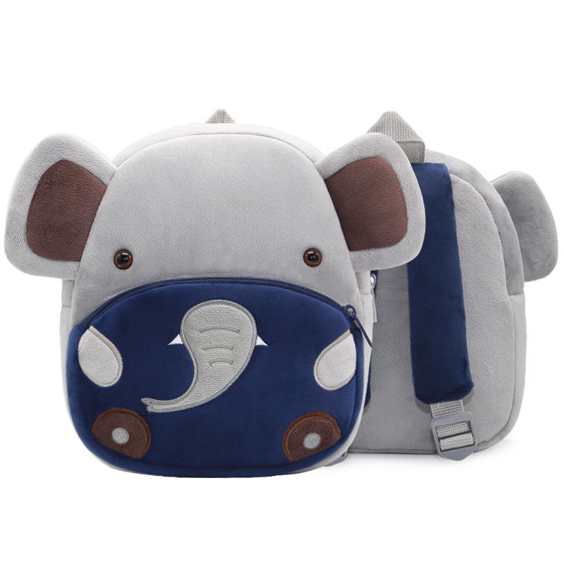 Cute Plush Backpacks Kindergarten Cartoon School Bags