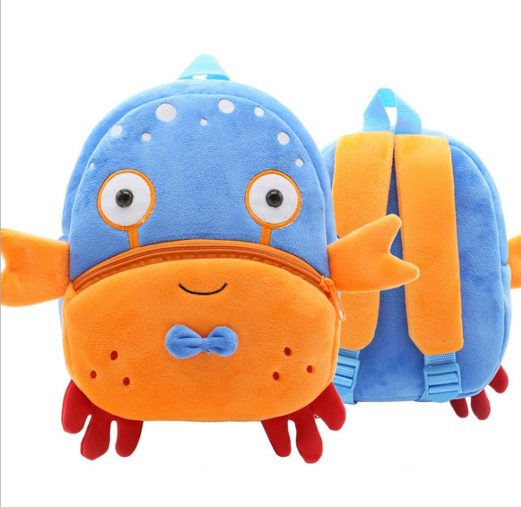 Cute Plush Backpacks Kindergarten Cartoon School Bags