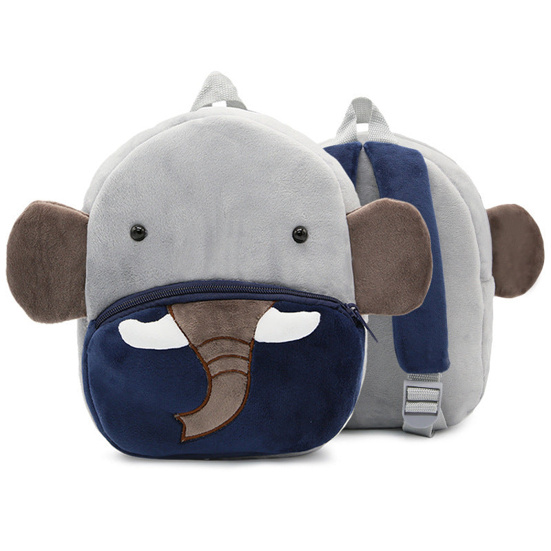 Cute Plush Backpacks Kindergarten Cartoon School Bags