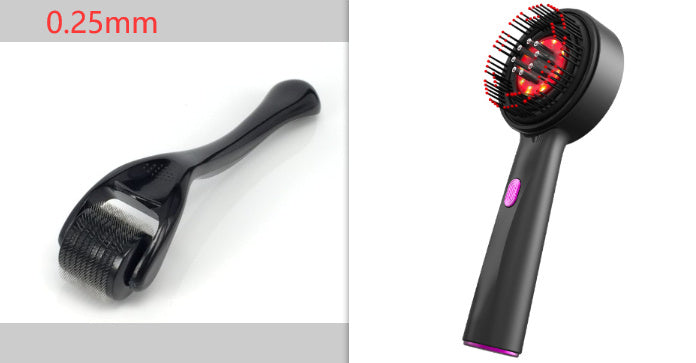 Home Scalp Drain Comb Red Light Anti-slip Hair Care Multi-functional Massage Comb