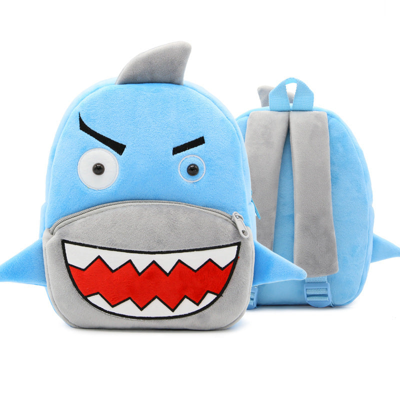 Cute Plush Backpacks Kindergarten Cartoon School Bags