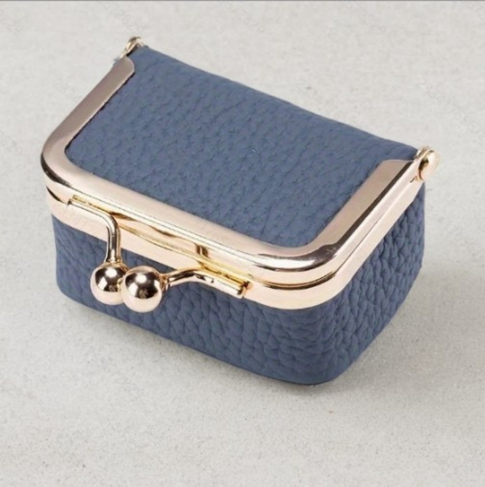 Portable Vintage Style Genuine Leather Coin Purse