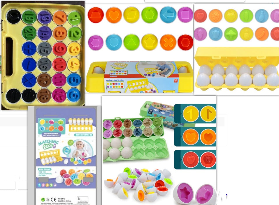 Baby Learning Educational Toy Smart With Egg Toys
