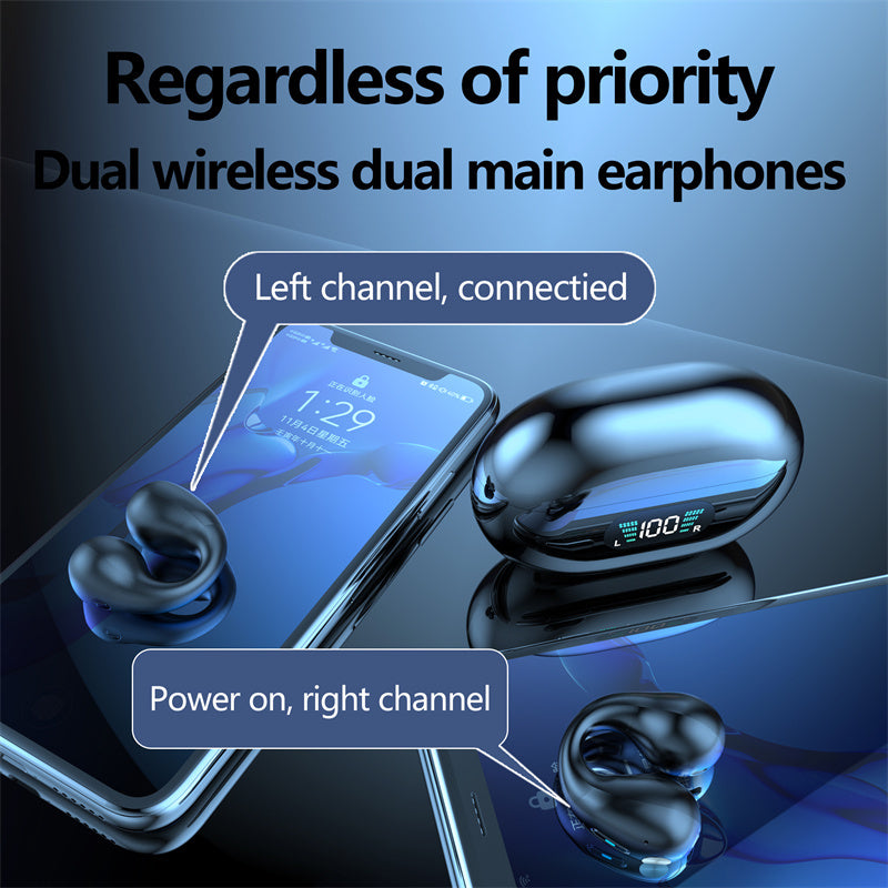 Bluetooth 5.3 Ear Clip Headphones