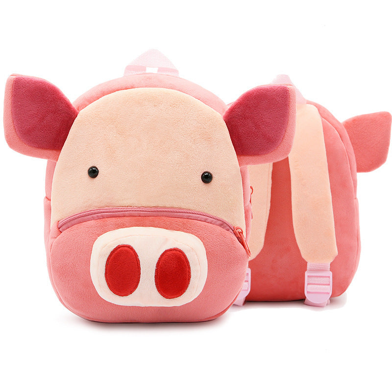 Cute Plush Backpacks Kindergarten Cartoon School Bags