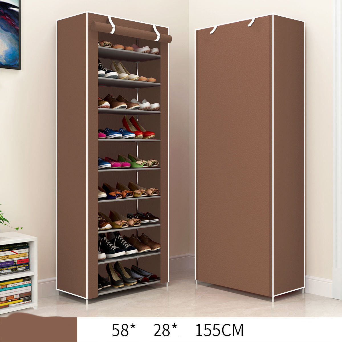 Student Dormitory Bedroom Storage Shoe Rack
