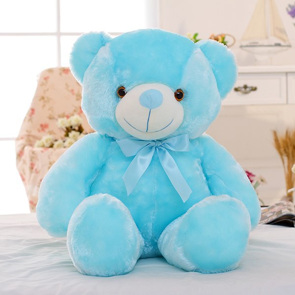 Creative Light Up LED Teddy Bear With Christmas Gift For Kids Pillow