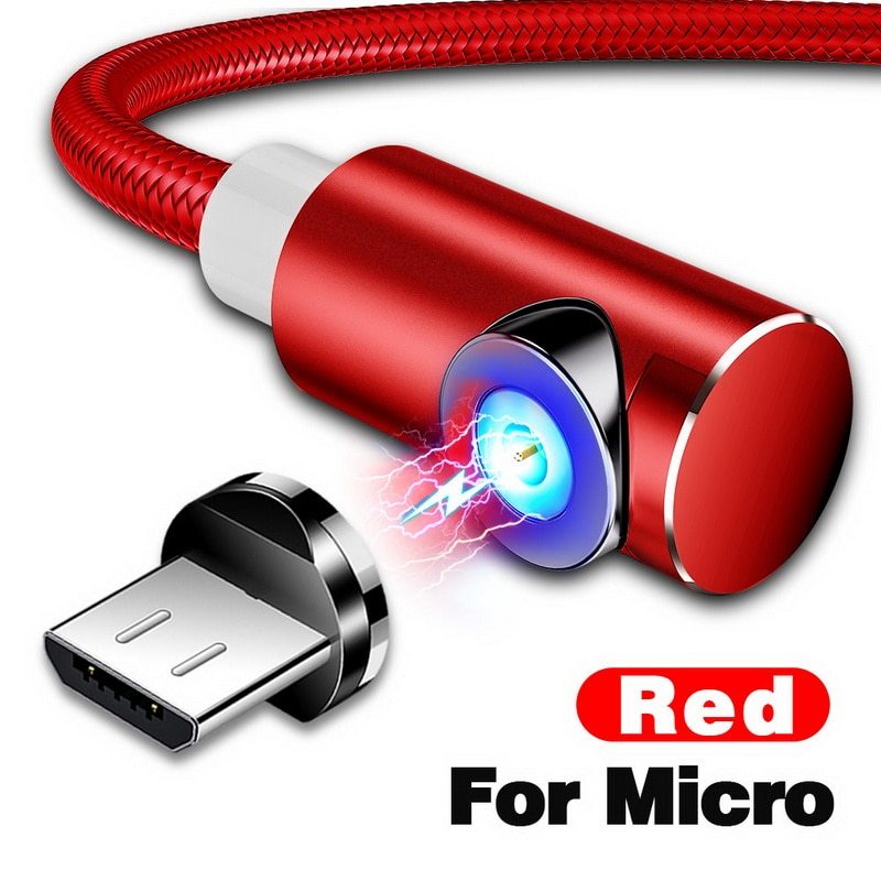 Cavo magnetico Micro USB Type C Charger