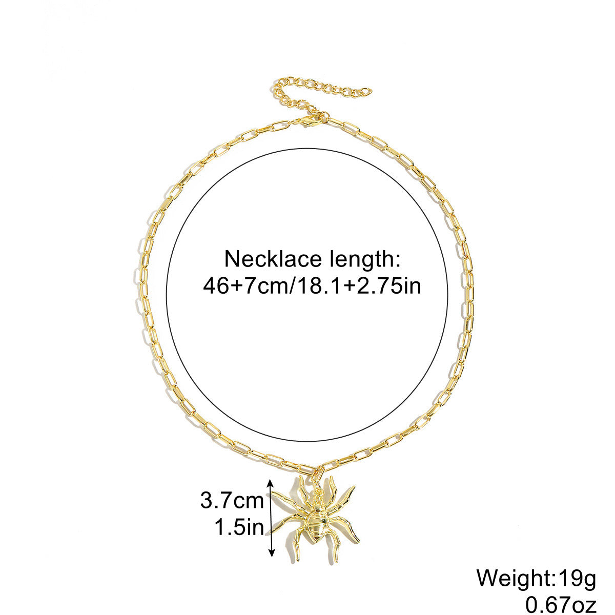 Collana di Halloween Pipistrello Fantasma Teschio Ciondolo Zucca Ragno Accessori