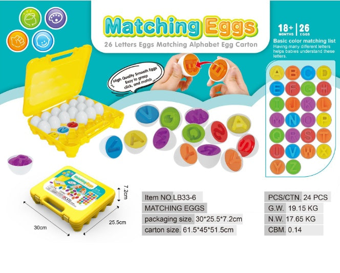 Baby Learning Educational Toy Smart With Egg Toys