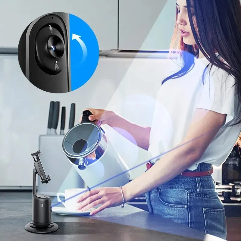360 Auto Face Tracking Gimbal Auto Phone Holder For Smartphone Video Vlog Live Stabilizer Tripod