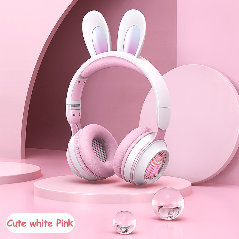 LED Rabbit Ear Wireless Headphones