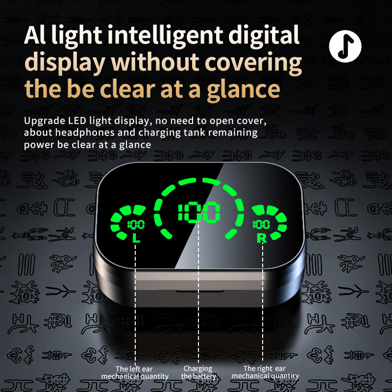 YD03 TWS Wireless Earbuds with LED Display