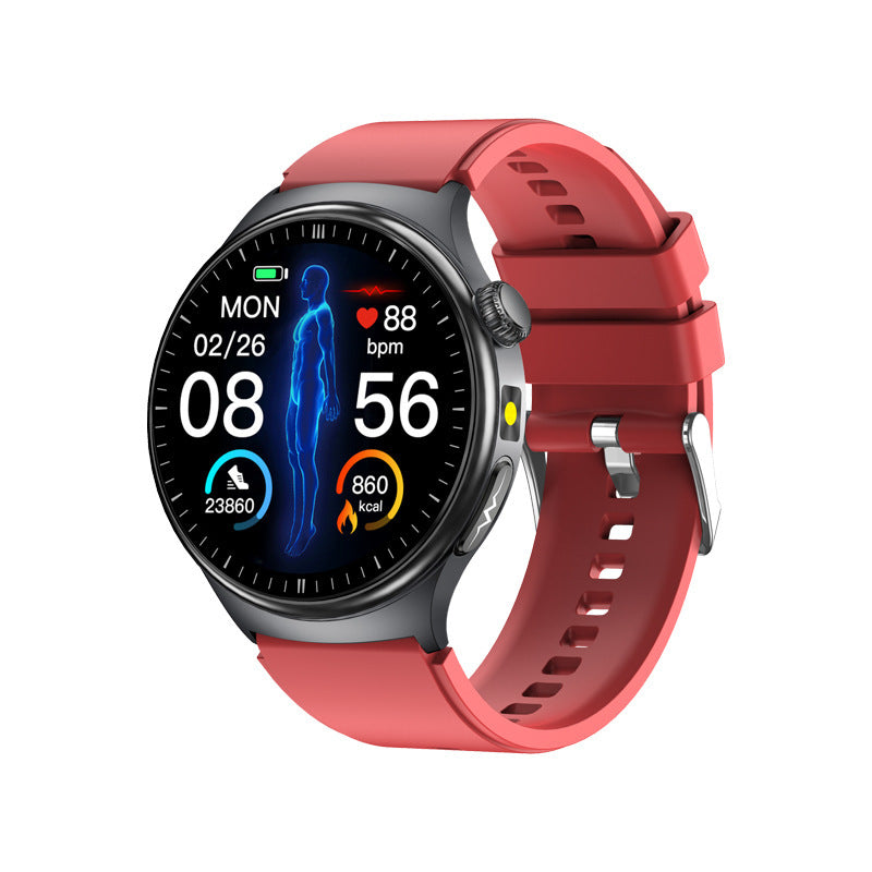 Braccialetto per esercizi universale non invasivo per la misurazione della pressione sanguigna, della glicemia e dell'acido urico tramite chiamata Bluetooth