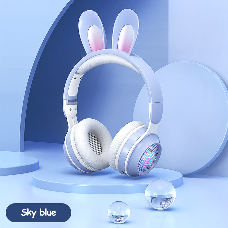 LED Rabbit Ear Wireless Headphones