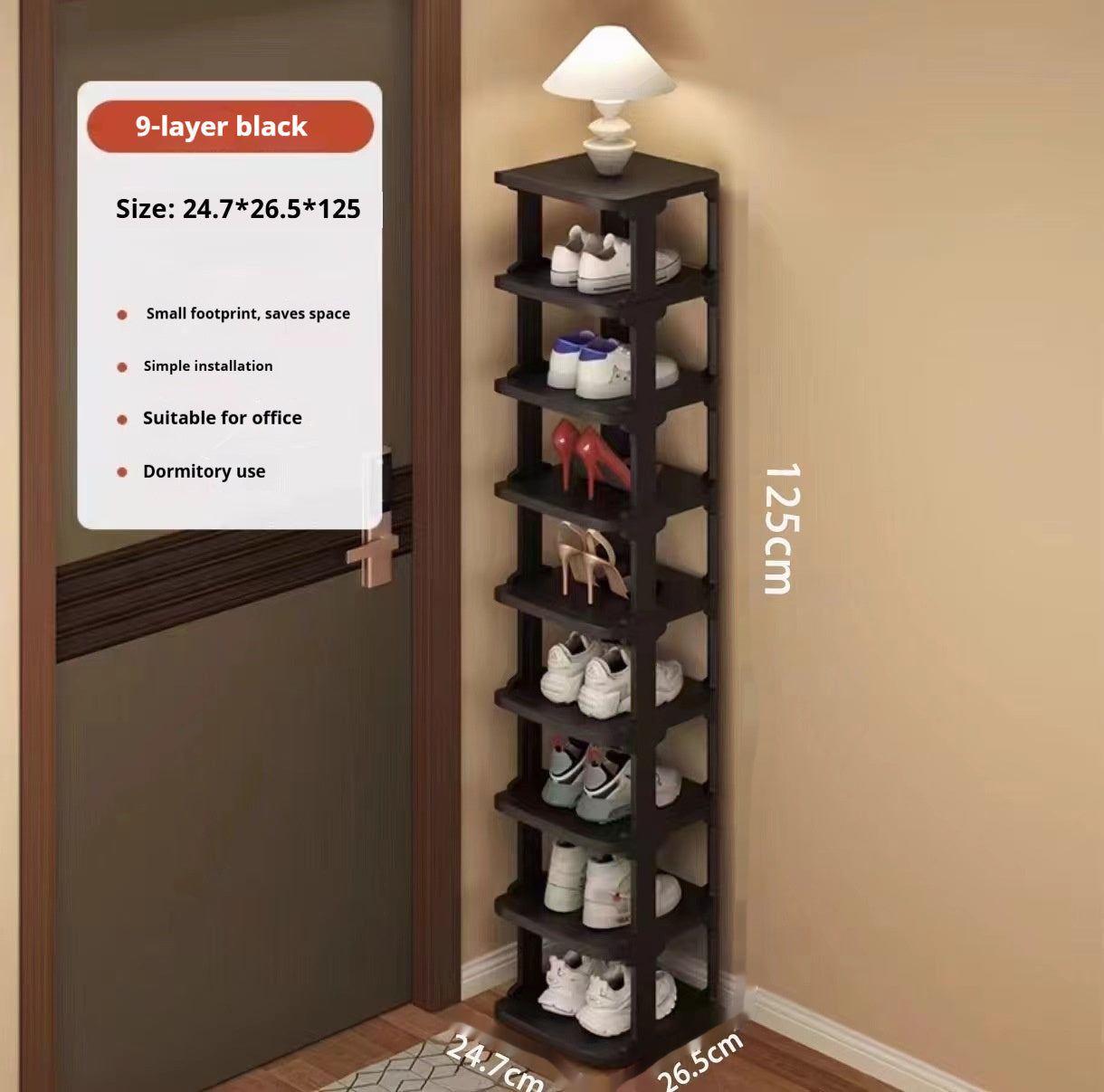 Simple Dust-proof Dormitory Multi-layer Storage Shoe Cabinet