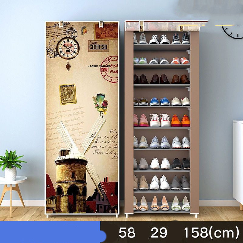 Student Dormitory Bedroom Storage Shoe Rack