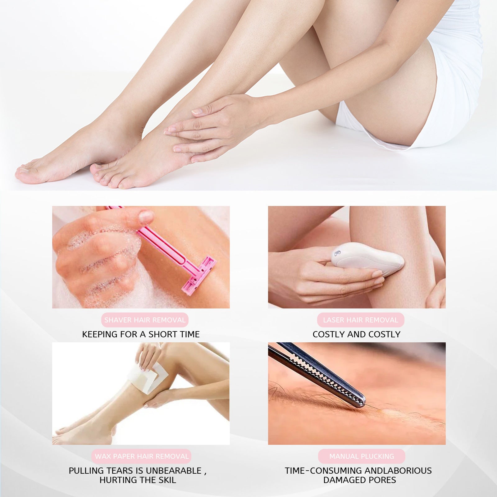 30ml & 100ml Hair Removal Spray