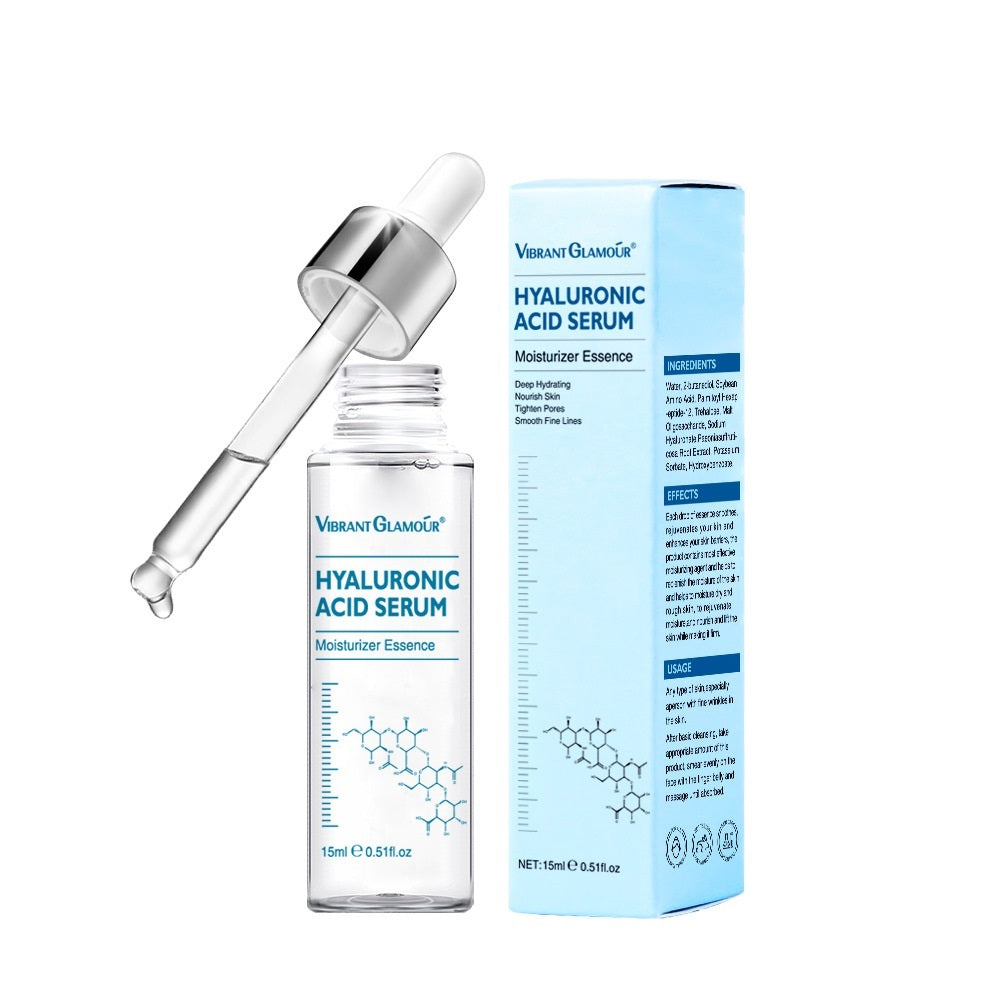 Hyaluronic Acid Face Serum With Anti-Aging Shrink Pore Whitening Moisturizing Face Cream Dry Skin Care