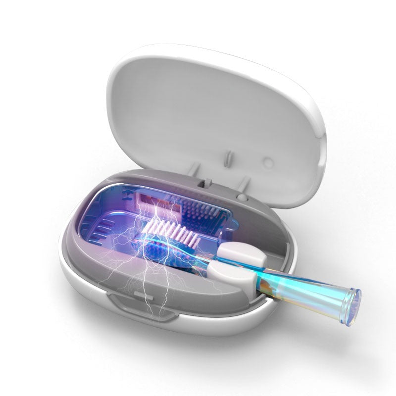 The White Toothbrush Sterilization Box
